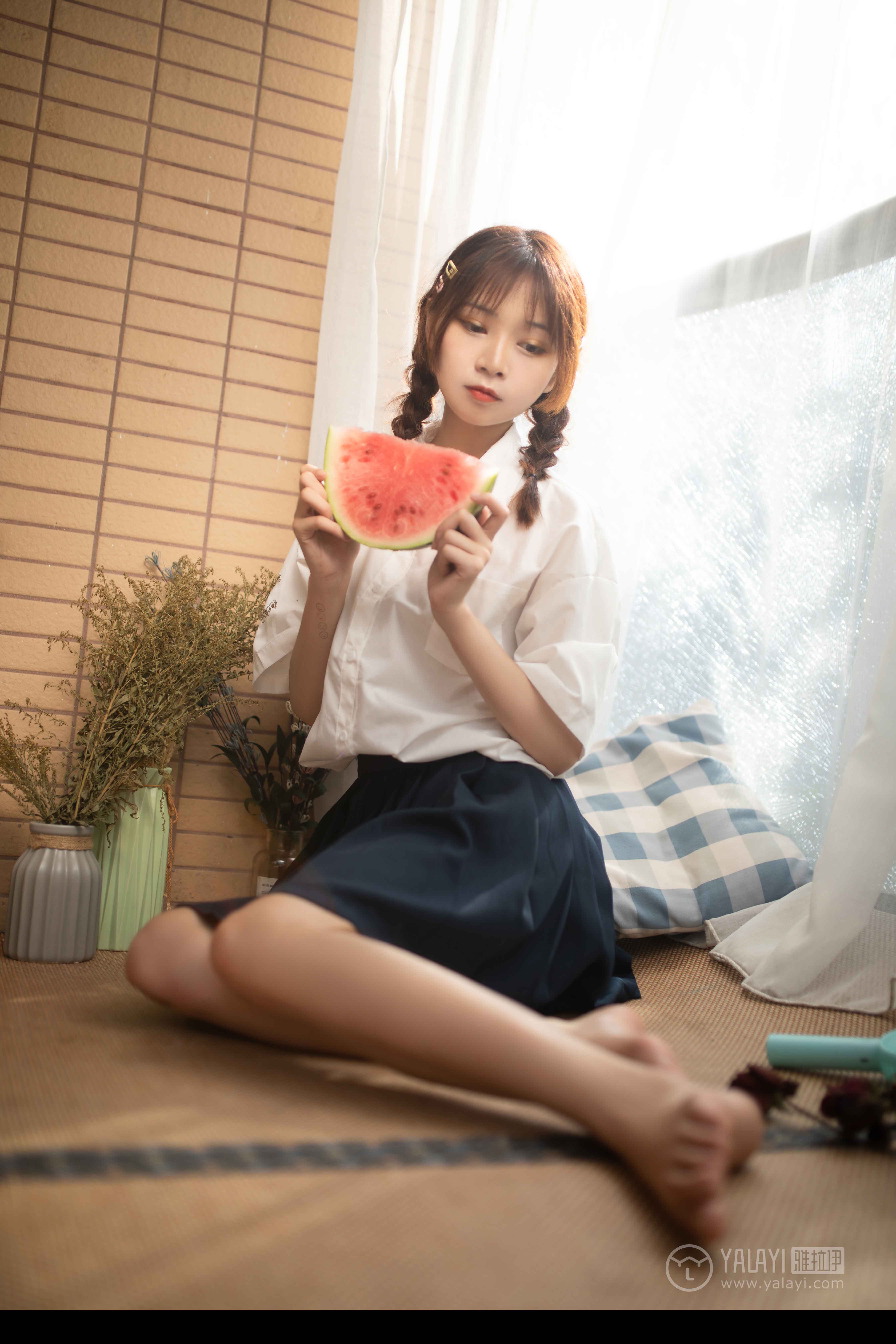 [YALAYI雅拉伊]2019.07.18No.342与她的夏日恋爱暄暄插图2